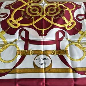 Hermes Pellier Paris Scarf